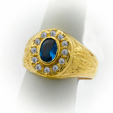 Anillo Roseta para Hombre de Oro 14k y 10k